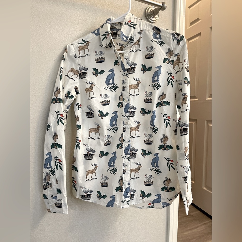 Patterned Boden Classic Shirt